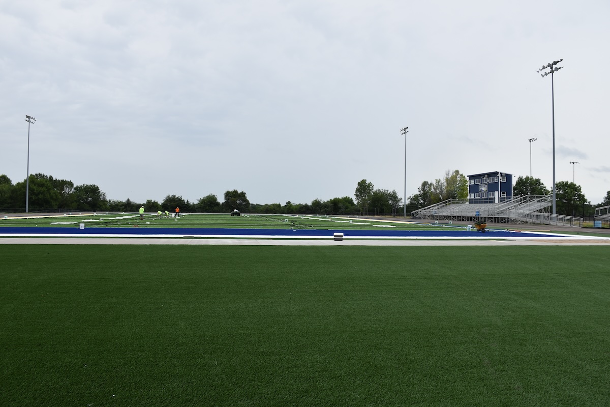 A picture Football Field Construction Plans for Schools & Communities of with Republic Sports