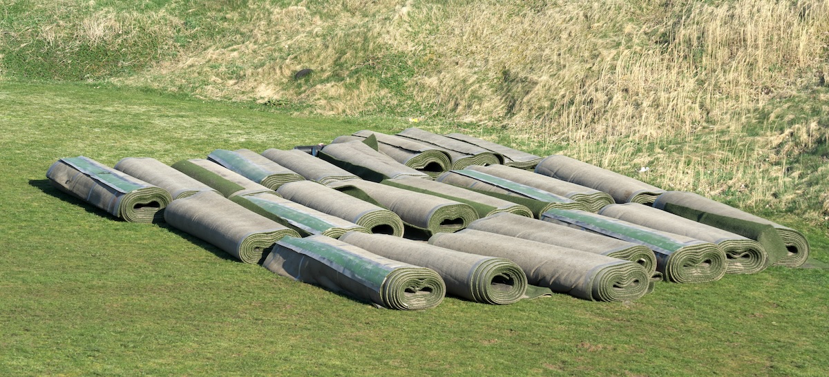 Turf Sports Field Removal, Replacement, & Recycling A picture Turf Sports Field Removal, Replacement, & Recycling of with Republic Sports