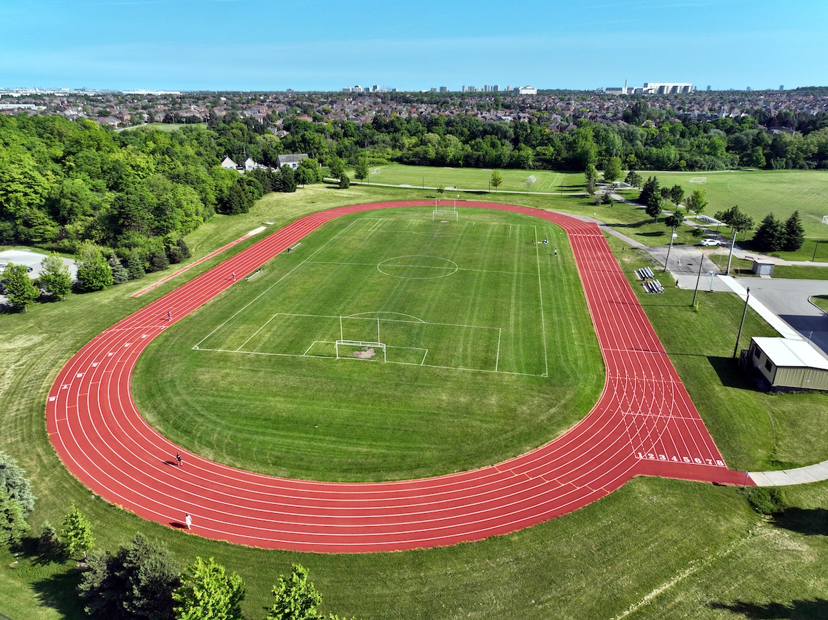 A picture The Sports Construction Playbook: Tracks & Fields of with Republic Sports