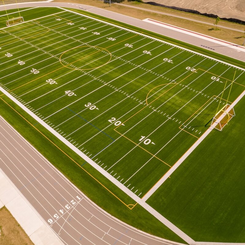 A picture Designing and Building a Multi-Sport Field of with Republic Sports