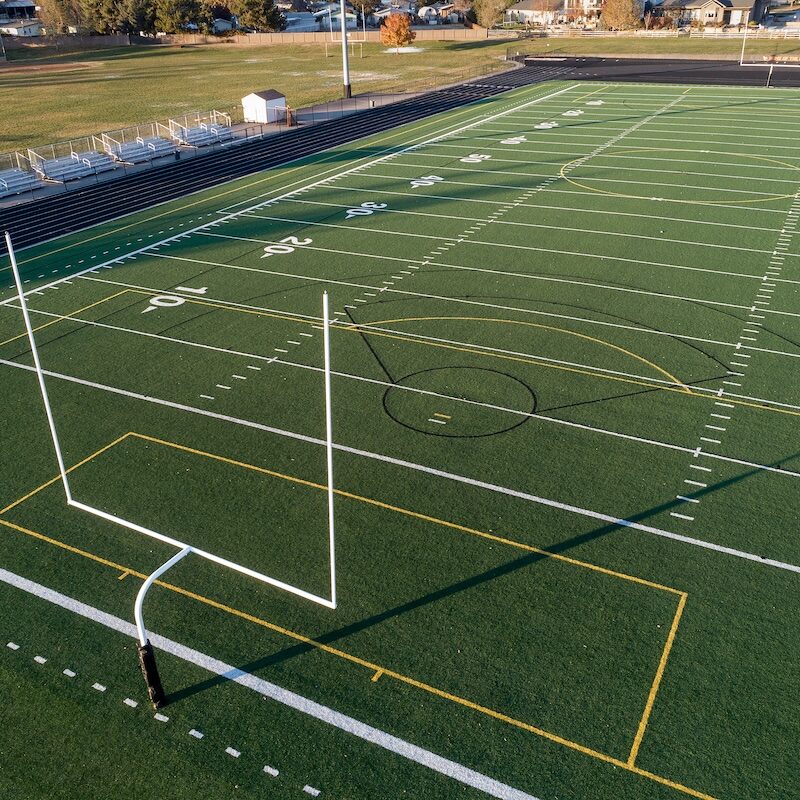 A picture How Often are Artificial Turf Football Fields Replaced? of with Republic Sports