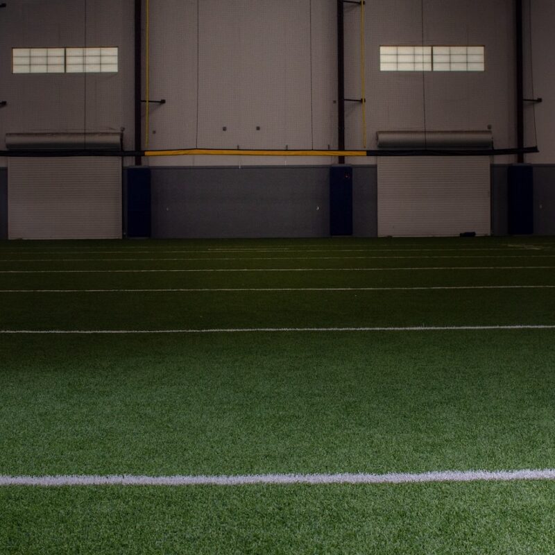 A picture What Goes Under Artificial Turf in Sports Facility Construction? of with Republic Sports