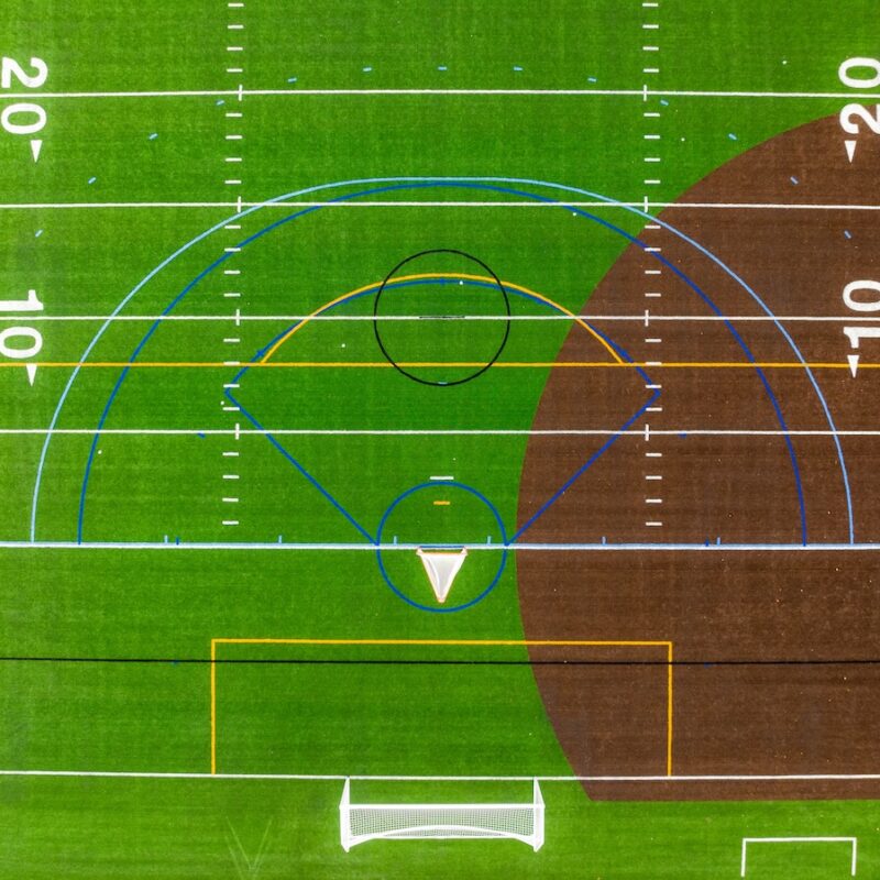 A picture What Sports Can Share the Same Synthetic Turf Field? of with Republic Sports