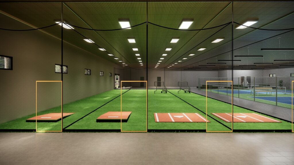 Baseball Training Facility Design & Construction A picture Baseball Training Facility Design & Construction of with Republic Sports