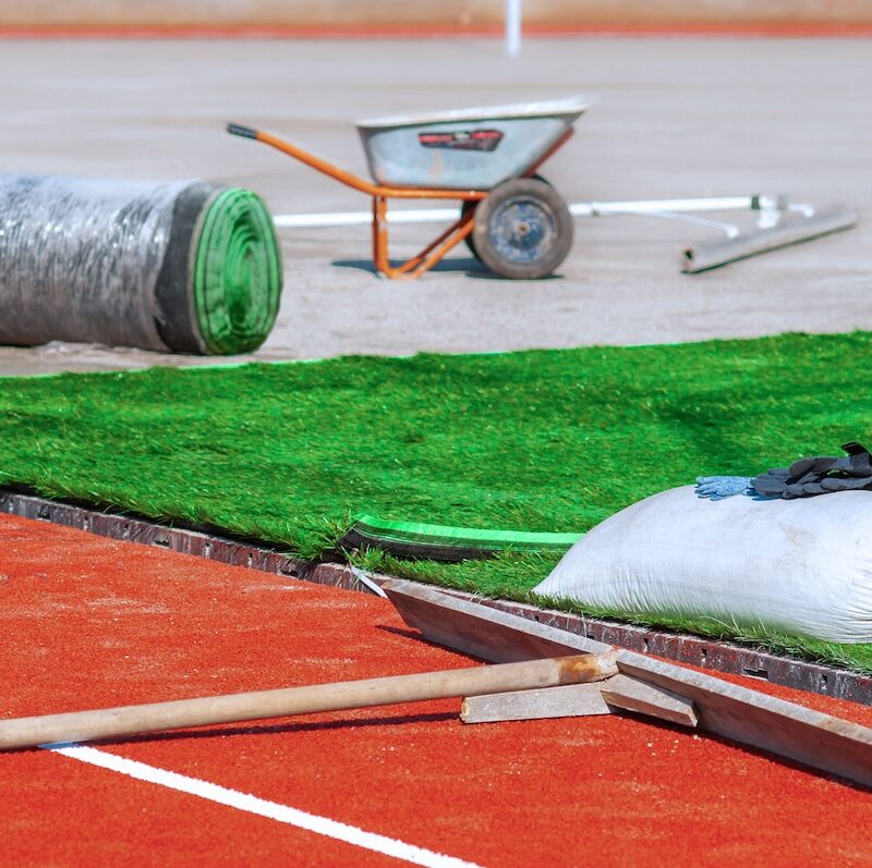 A picture Sports Construction - How Fields & Athletic Facilities Are Built of with Republic Sports