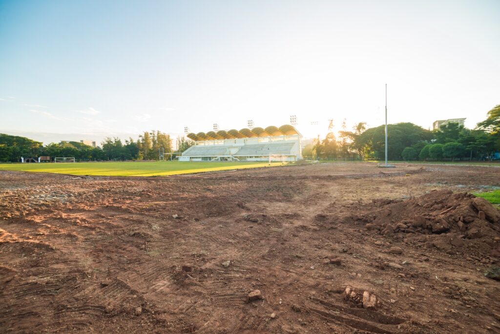 A picture New Construction Sports Facilities - Football Fields 101 of with Republic Sports
