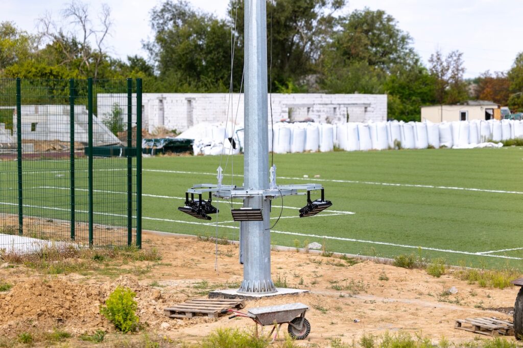 Artificial Turf Sports Field Renovation - Removal, Reuse, and Resurfacing A picture Artificial Turf Sports Field Renovation - Removal, Reuse, and Resurfacing of with Republic Sports