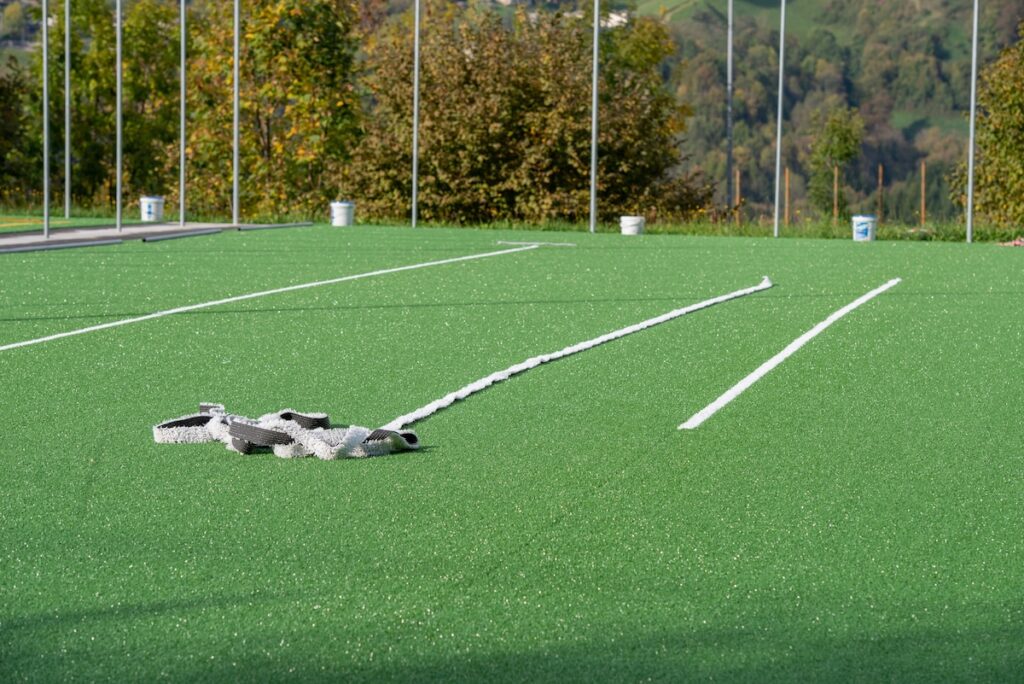 Replacing a Grass Sports Field with Synthetic Turf A picture Replacing a Grass Sports Field with Synthetic Turf of with Republic Sports